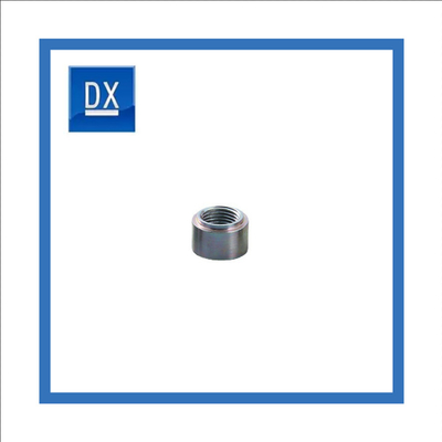 M6X10MM เกรด 4.8 เหล็กกล้าคาร์บอนสังกะสีเชื่อมตัวเมียกลม